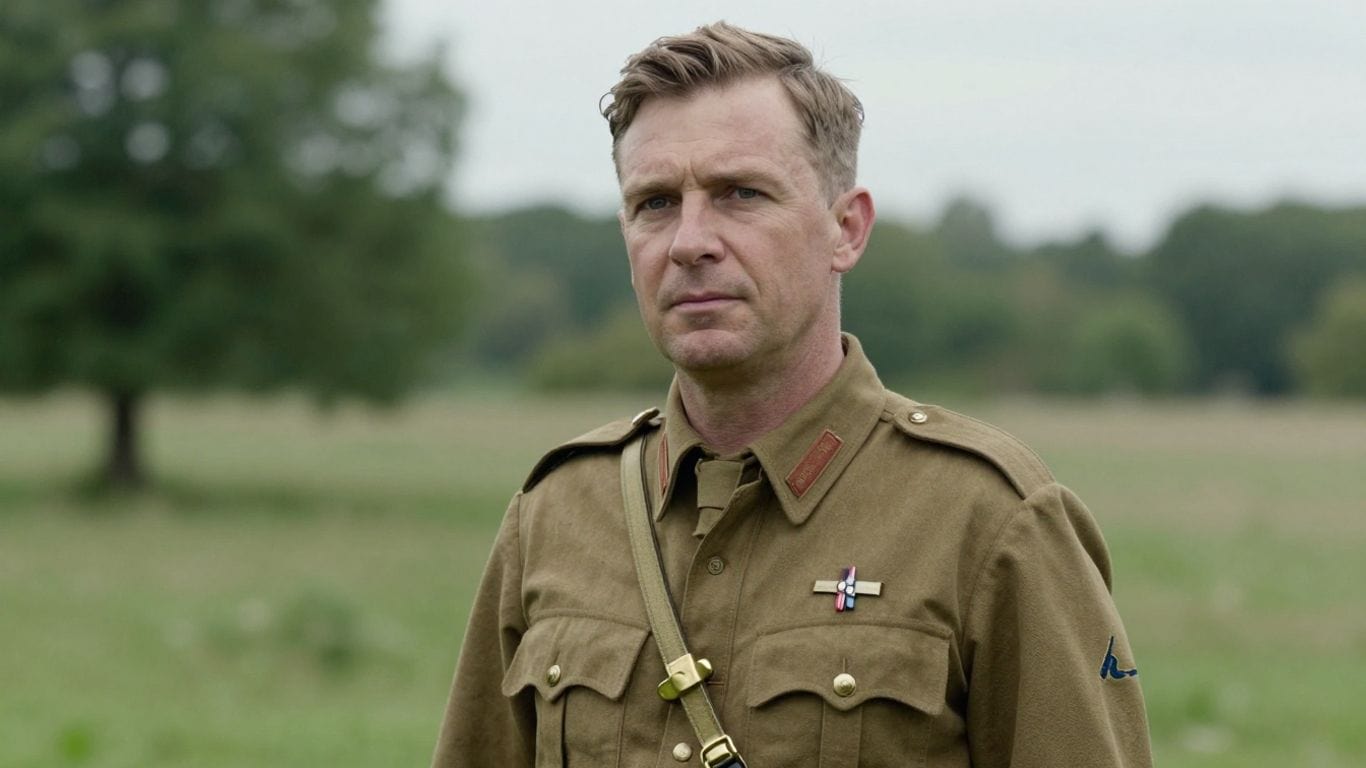 Boy Scout leader in uniform outdoors, representing Trail Life USA Troop GA-4100 in Alpharetta.