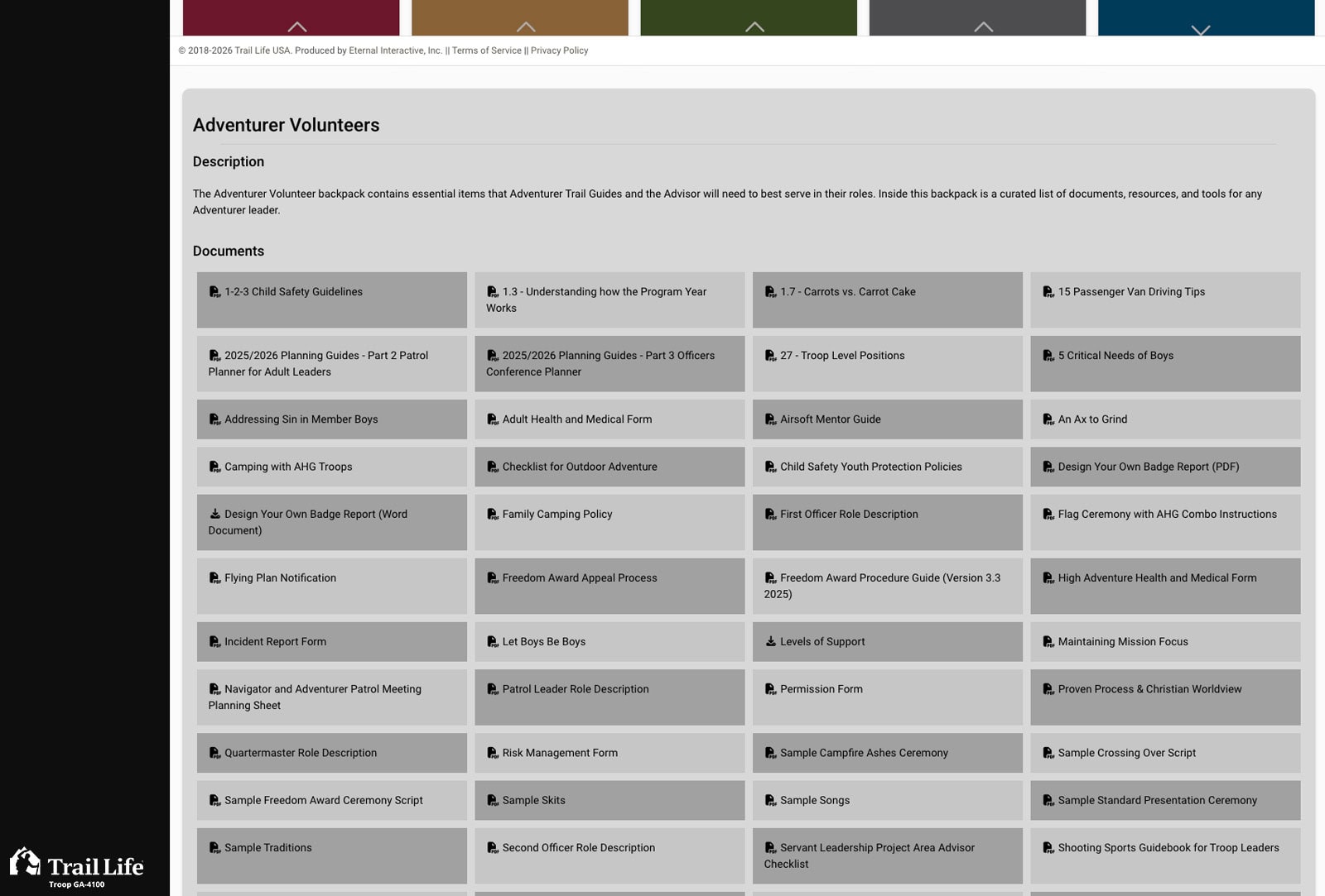 Troop GA-4100 | Trail Life USA Troop Serving Alpharetta, R.